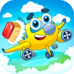 airplane wash android application logo